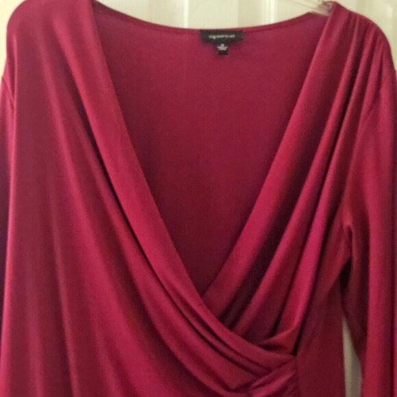 Spence dress stretchy pink wrap special occasion Event dress 14 - Picture 4 of 11